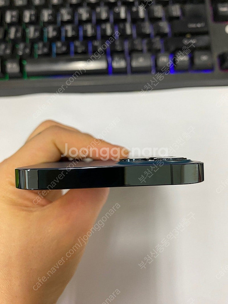 202571 아이폰12프로 블루 AA급 128GB 무잔...--3
