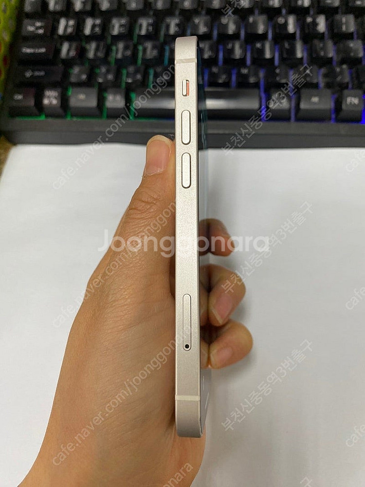 205425 아이폰12미니 화이트 외관SS급 128GB...--4
