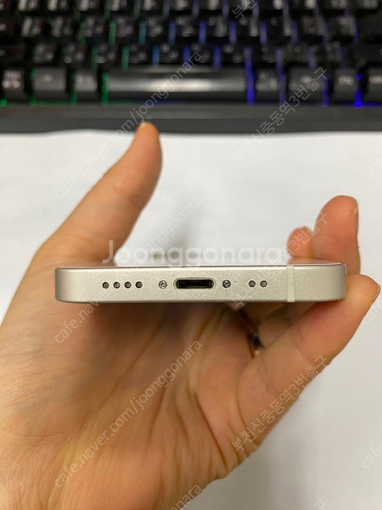 205425 아이폰12미니 화이트 외관SS급 128GB...--6