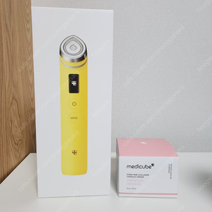 메디큐브 에이지알 부스터프로 옐로우 뷰티기기 + 콜라겐크림