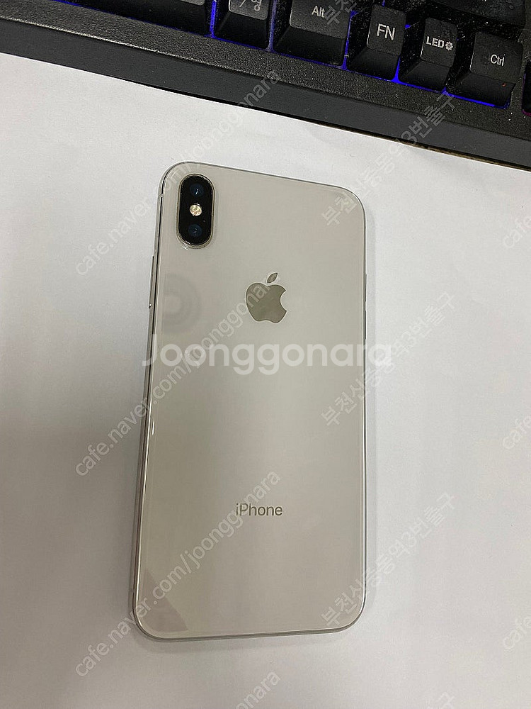 499511 아이폰X 실버 액정SS급 64GB 무잔상 ...--0