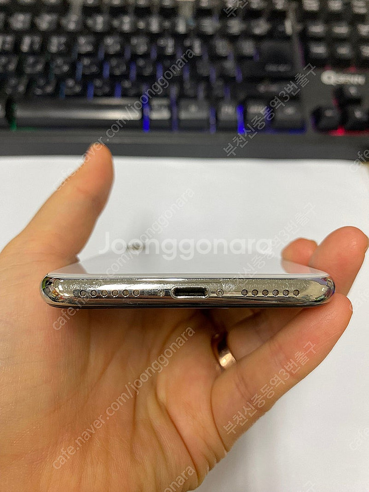 499511 아이폰X 실버 액정SS급 64GB 무잔상 ...--6