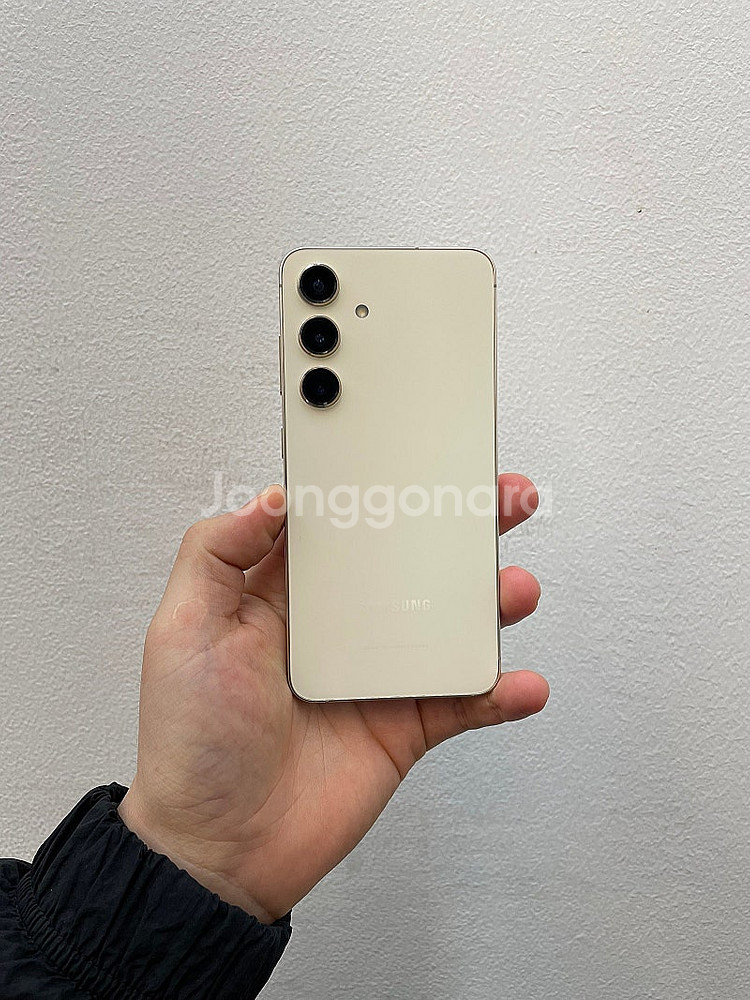 갤럭시S24 옐로우 256GB 무잔상 상태좋은 중고45...--0