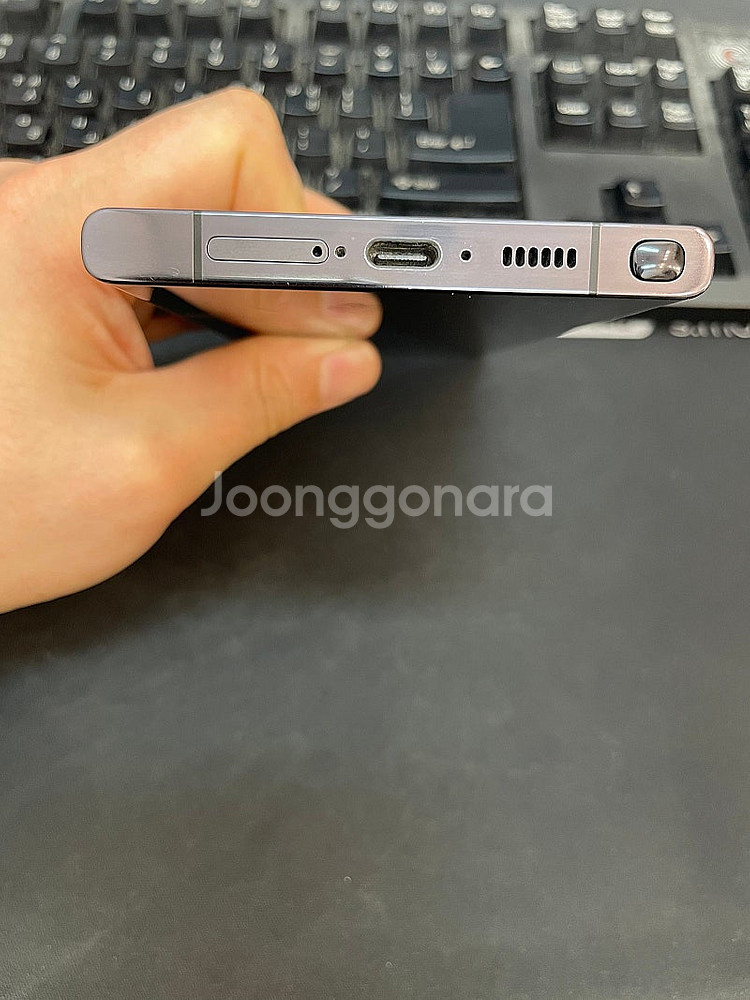 갤럭시S23울트라 블랙 512GB 무잔상 상태좋은 중고...--5