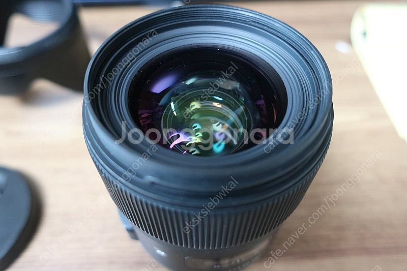시그마 아트 35mm 사무식 캐논 마운트 판매해요--4