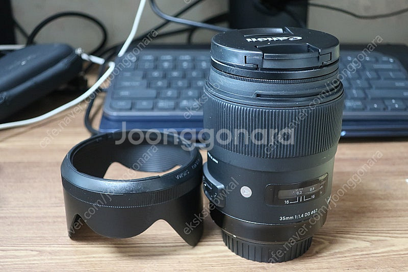 시그마 아트 35mm 사무식 캐논 마운트 판매해요--0