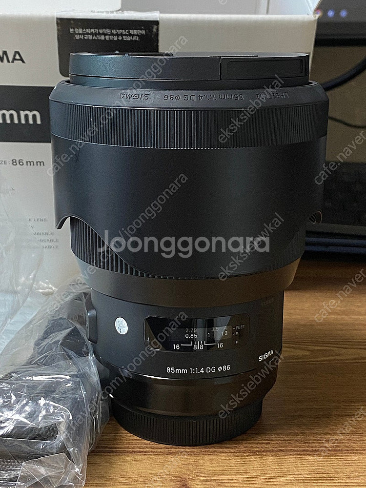 시그마 아트 85mm f1.4 판매합니다--3