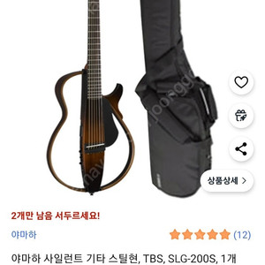 야마하 SLG200S 사일런트 기타