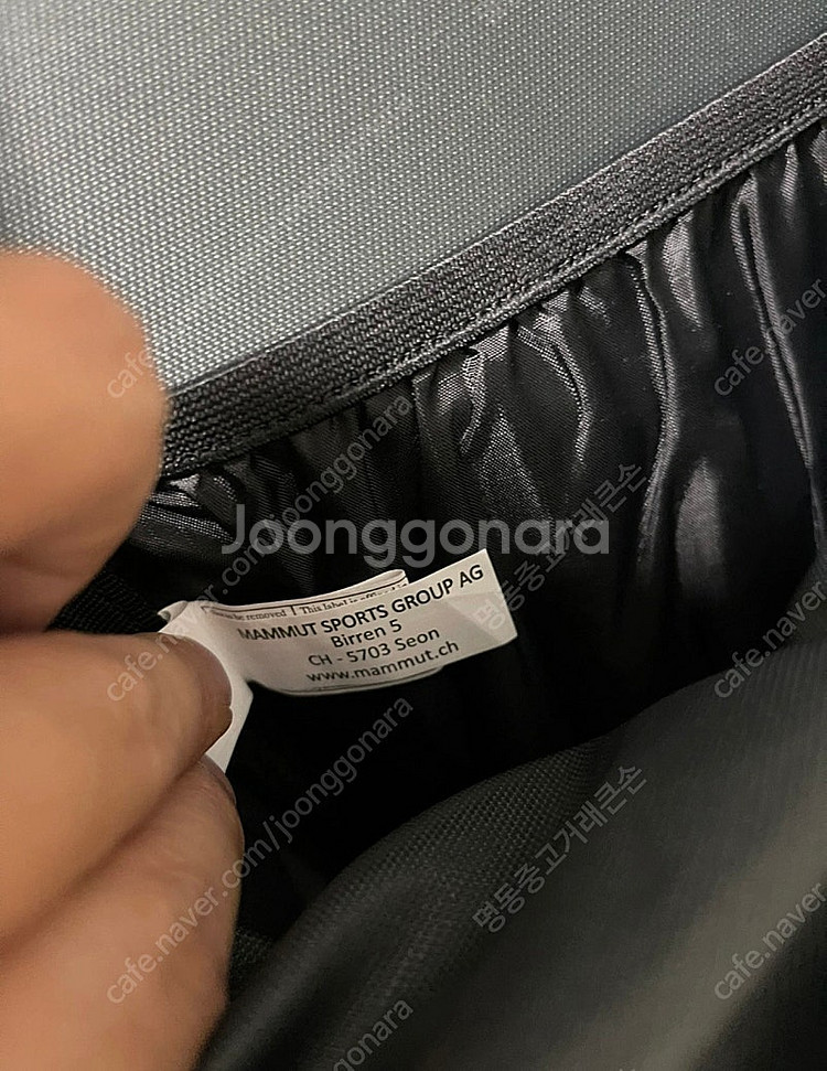 MAMMUT 마무트 SEEHORN32 등산 배낭(미착용...--6