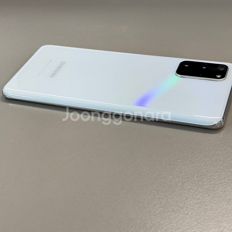 갤럭시S20플러스 화이트색상 256용량 미파손 무잔상 가성비 꿀매물 서브용 배달용 게임용 추천 11만판매합니다--6