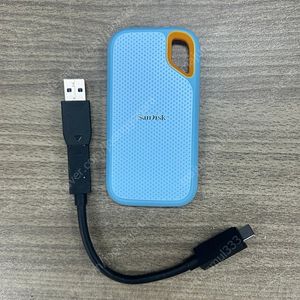 샌디스크 E61 1TB 익스트림포터블 외장 SSD 스카이블루