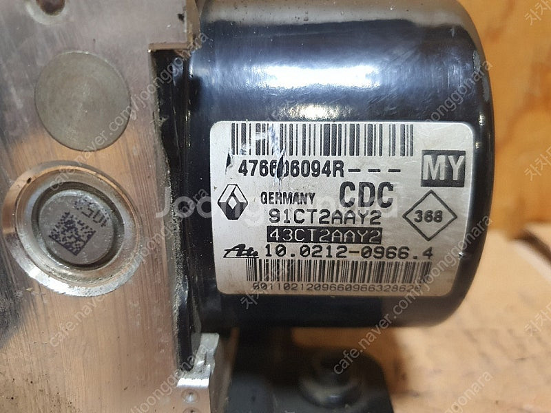 (중고) SM5 L43 올뉴SM7 L47 호환 중고품 ABS 모듈 중고 (키로수미연동제품) 476606094R MY--1