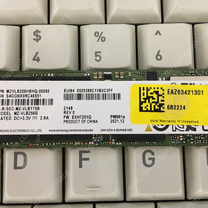 삼성 860 EVO 250G ,PM981a 256G m.2 ssd