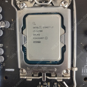 i7 12700 CPU 판매합니다 택포