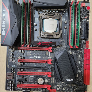 ASUS RAMPAGE V EXTREME + i7-5820K 10만