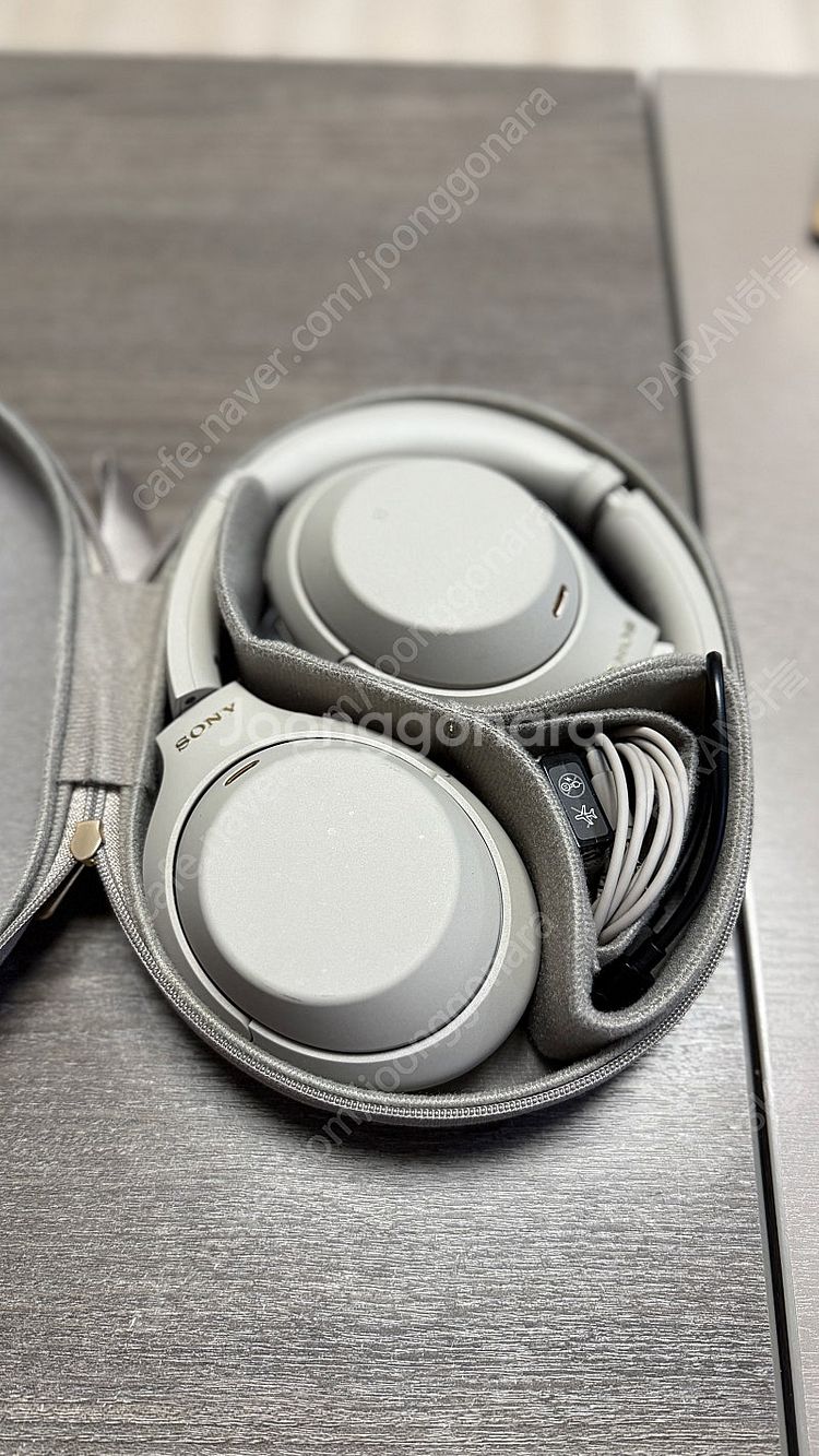 소니 무선 헤드폰 WH-1000XM4 (플래티넘실버)--0