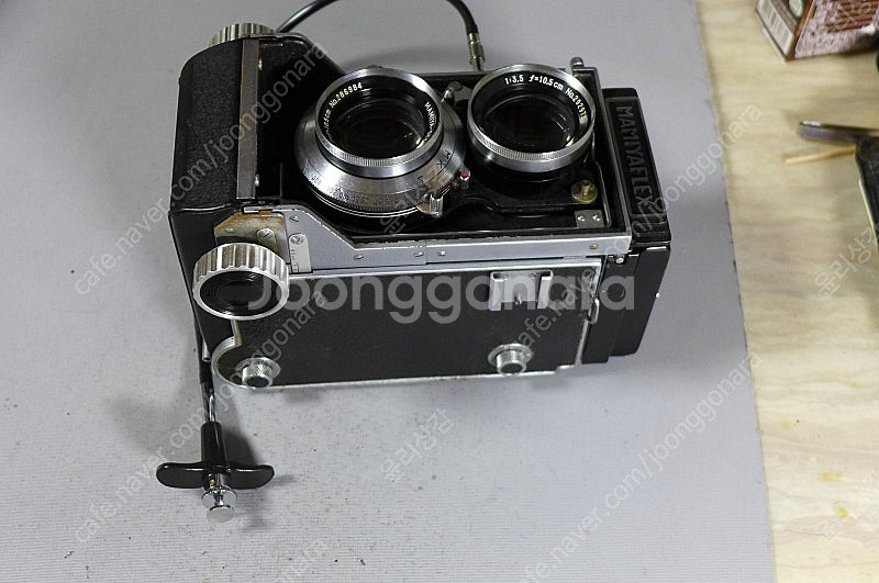 소장중형카메라 마미야 플렉스105mm 75mm 필름카메...--0