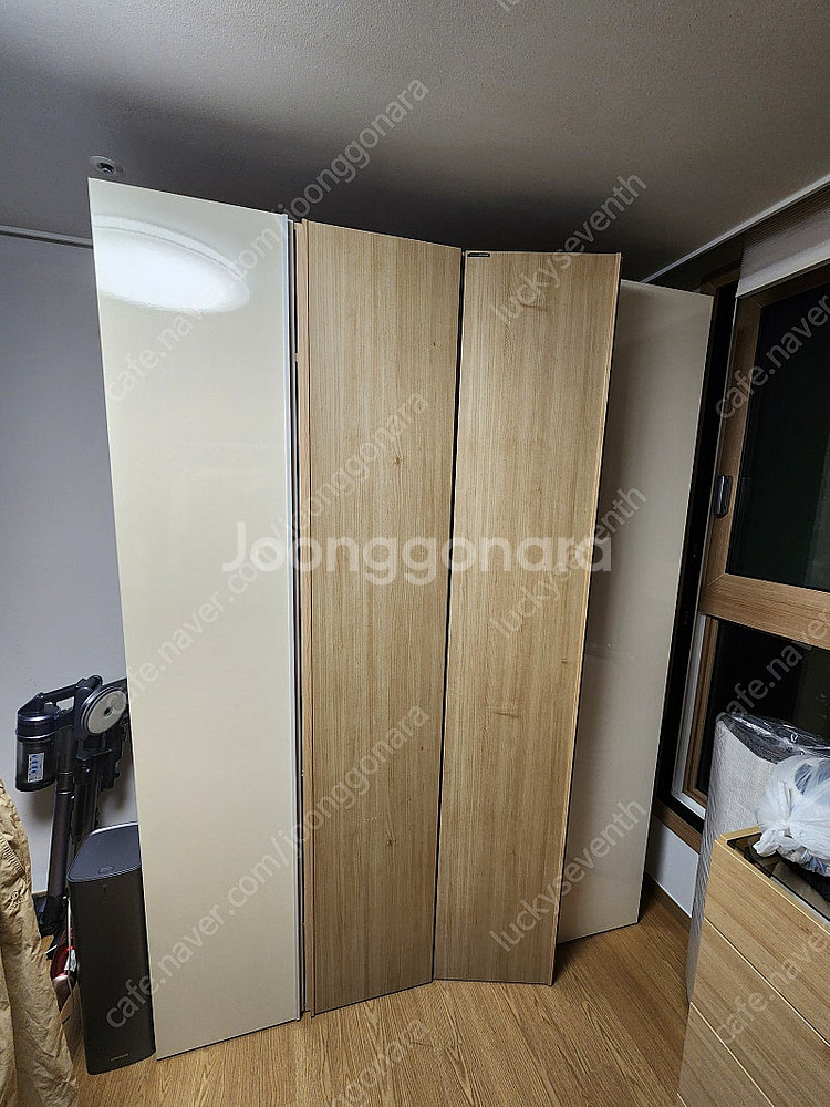 한샘 바흐 시스템장+이불장+긴옷장 풀세트--0