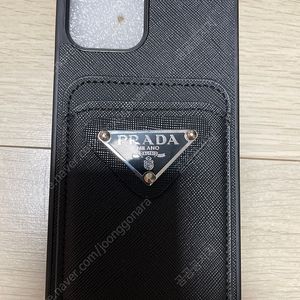 새제품 프라다 아이폰 12 프로 범퍼 카드 수납 케이스 광주광역시