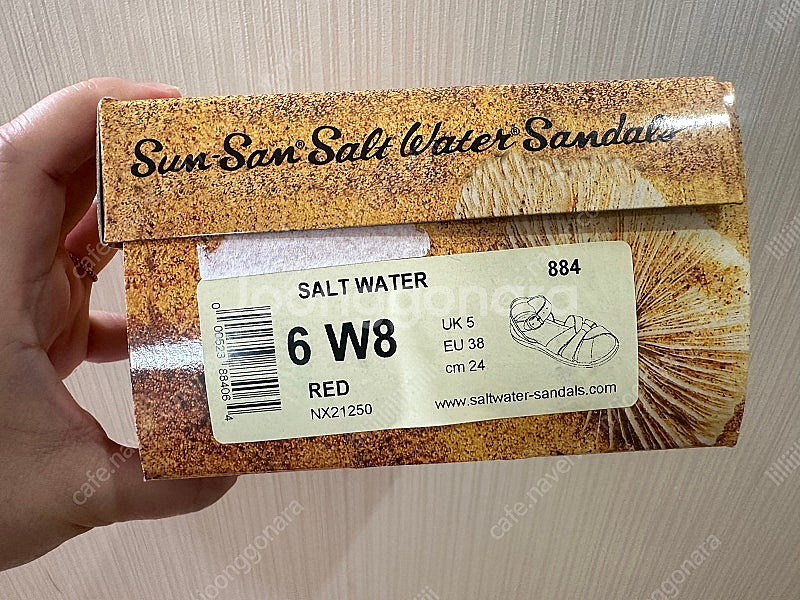 가격많이내림 새상품 saltwater 솔트워터샌들 솔트...--9