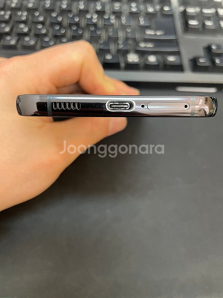 갤럭시S22플러스 블랙 256GB 무잔상 상태좋은 중고...--5