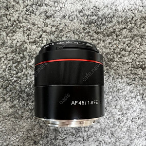 삼양 45.8 45mm F1.8 소니 E마운트 판매합니다