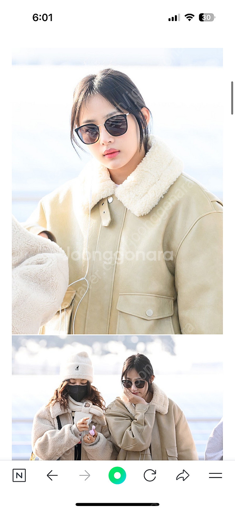 CARIN 카린 오닐모어C1 선글라스 (뉴진스착용모델/남녀공용)--3