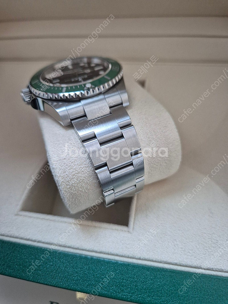 Rolex 로렉스 23년식 서브마리너 그린 스타벅스 판...--2