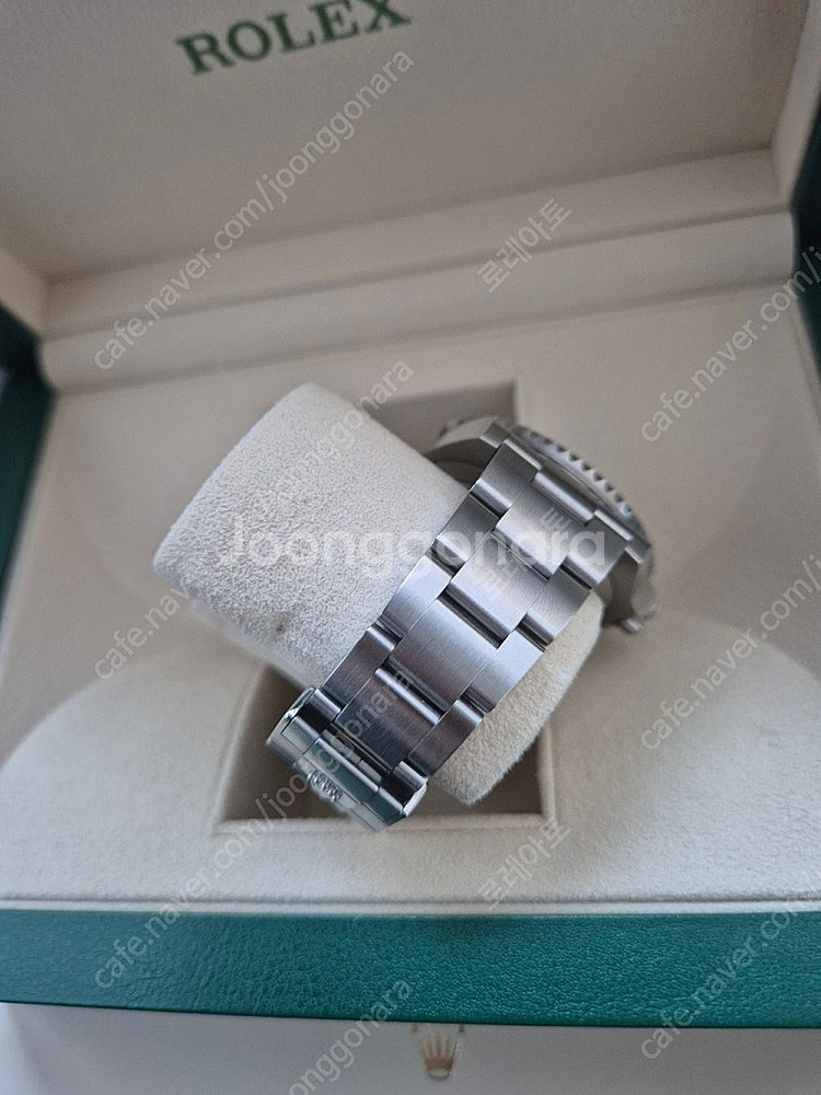 Rolex 로렉스 23년식 서브마리너 그린 스타벅스 판...--3