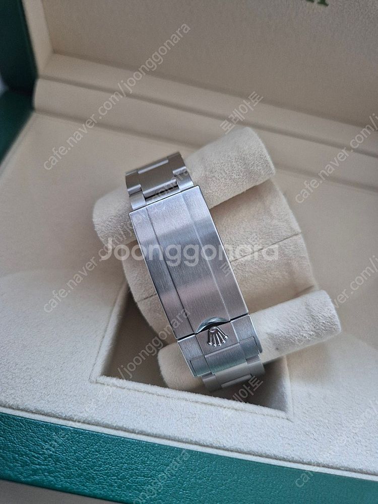 Rolex 로렉스 23년식 서브마리너 그린 스타벅스 판...--4