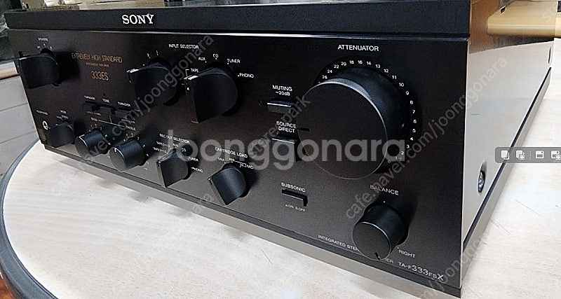 소니고급 인티엠프 TA-F333ESX,민트급 ,산수이 ...--2