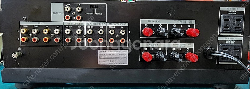 소니고급 인티엠프 TA-F333ESX,민트급 ,산수이 ...--3