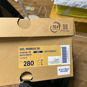 아식스 젤님버스 26 280(4e)