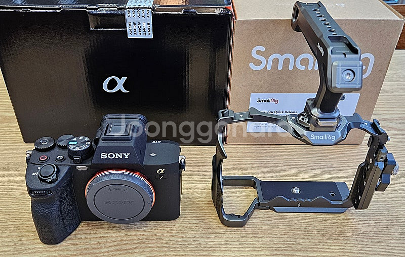 SONY 소니 a7 Ⅳ 카메라 케이지 배터리 일괄 판매...--6