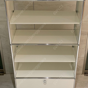 USM Haller Cabinet 1x5 (Pure White)