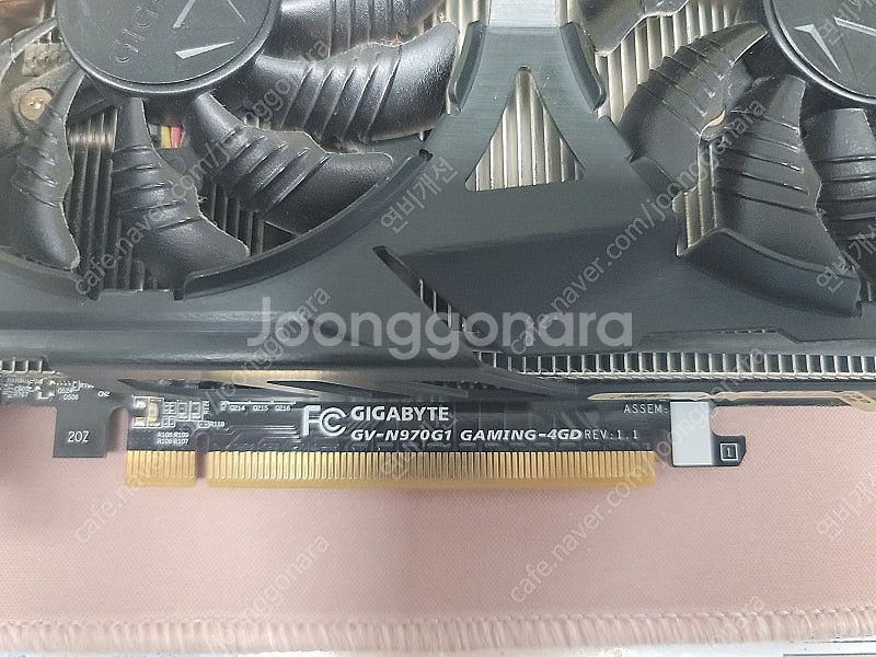 기가바이트 970gi 게이밍. 그래픽 카드판매--1