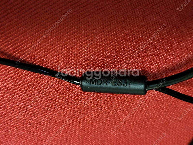 소니 이어폰 깨끗한 MP형 고급기 MDR-E837 실버--3