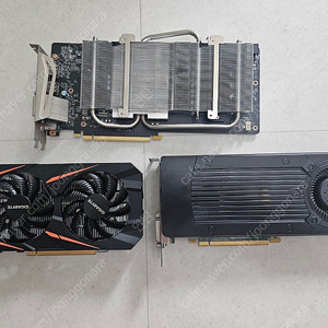 고장 불량 MSI 1060 3GB, 기가바이트 RX 460 , 모르는 그래픽카드 / 총 3개 (수원 2만)
