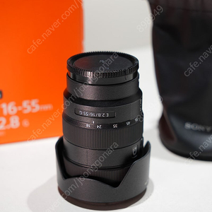 소니 E 16-55mm F2.8 G 렌즈 SEL1655G