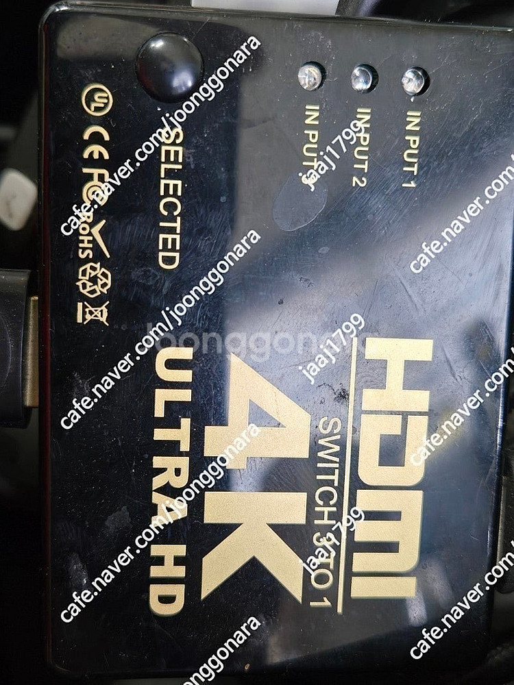 셀인스텍 HDMI SWITCH 3TO1 선택기,베이직기...--0