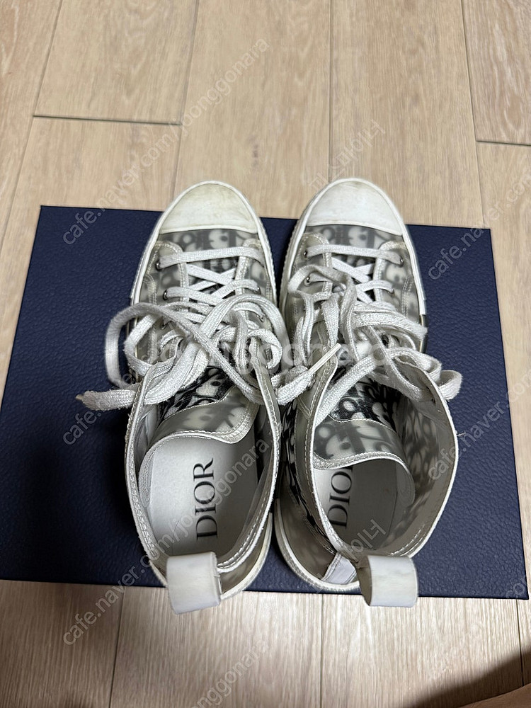[42]디올 오블리크 b23 하이탑 컨버스--0