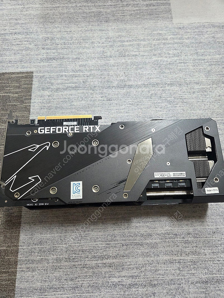 어로스 3080ti 익스트림 12g 그래픽카드 판매합니...--3