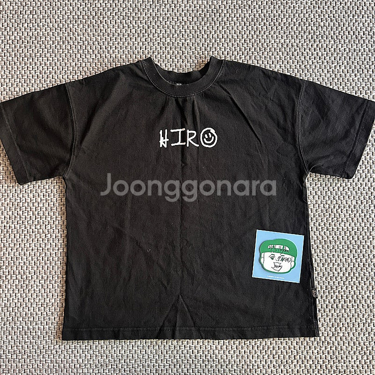 히로 올데이 구상 블랙 반팔--0