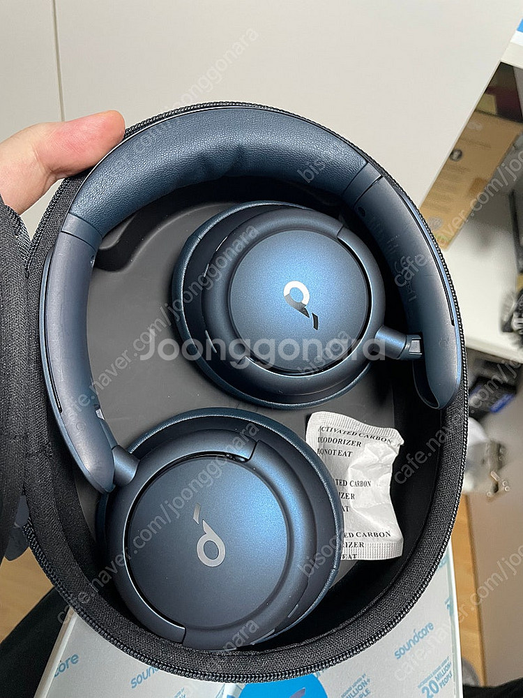 앤커 사운드코어 Q35 블루 블루투스 헤드폰--0