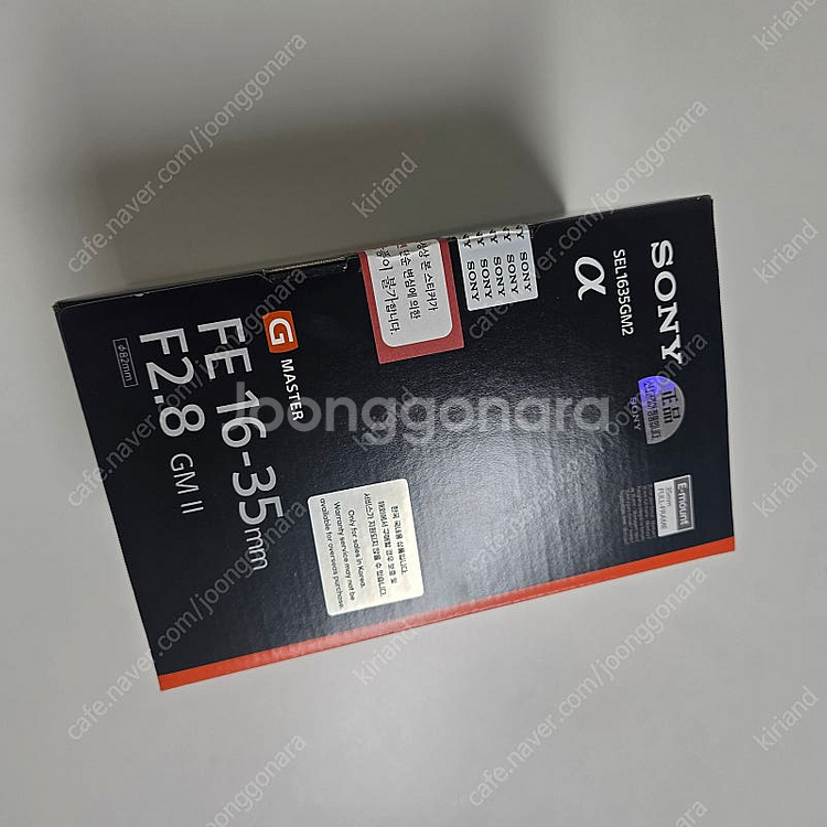 소니 FE16-35mm GM2 1635GM2 미개봉--0