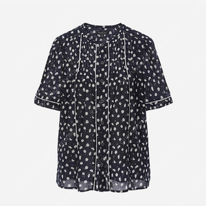 써스데이아일랜드 플라워 블라우스