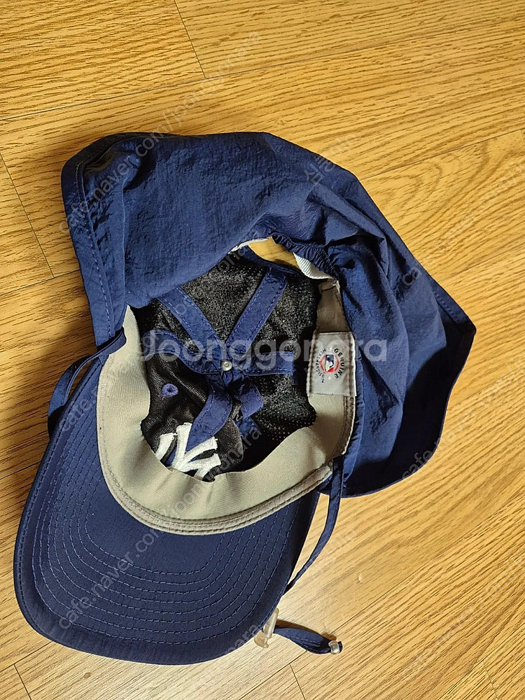 mlb키즈 래쉬가드+모자(플랩캡) 사이즈145 택포 5...--9