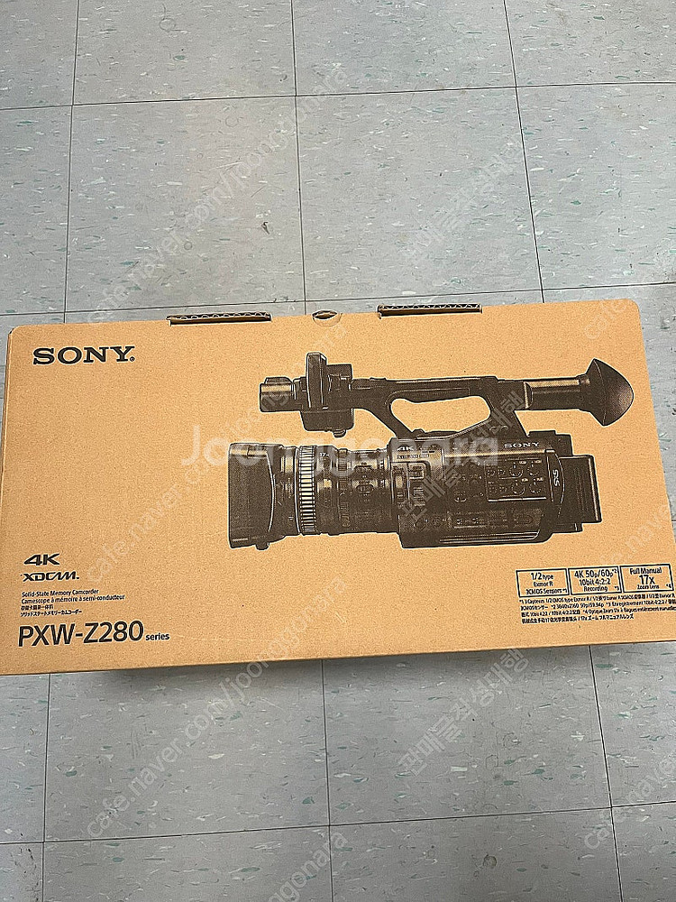 [판매] Sony 소니 전문가용 4k 캠코더 PXW-Z...--0