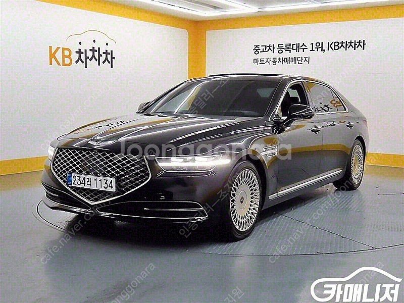 [제네시스]G90 3.3 T AWD 프레스티지 ★중고차...--2