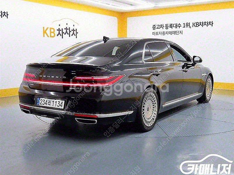 [제네시스]G90 3.3 T AWD 프레스티지 ★중고차...--4